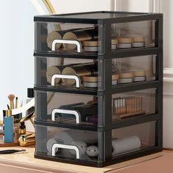 Transparent Desk Top Storage Box Multi-layer Drawer Stackable Student Dormitory File Sundries Box Houseware Desktop Organizer