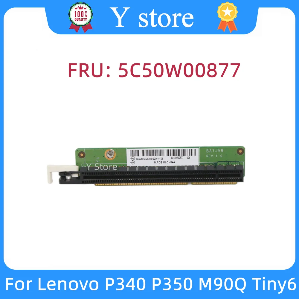 Y Store Original Workstation PCIE16 Riser Card For Lenovo ThinkStation P340 P350 M90Q Tiny6 5C50W00877 Fast Ship