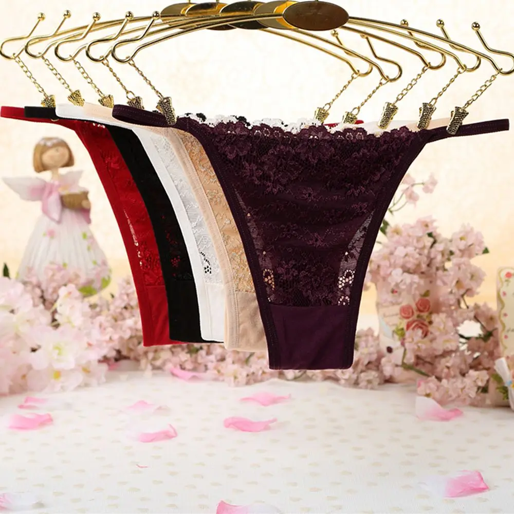 

Women Strap Bandage Elastic G-string Panties Briefs Underwear