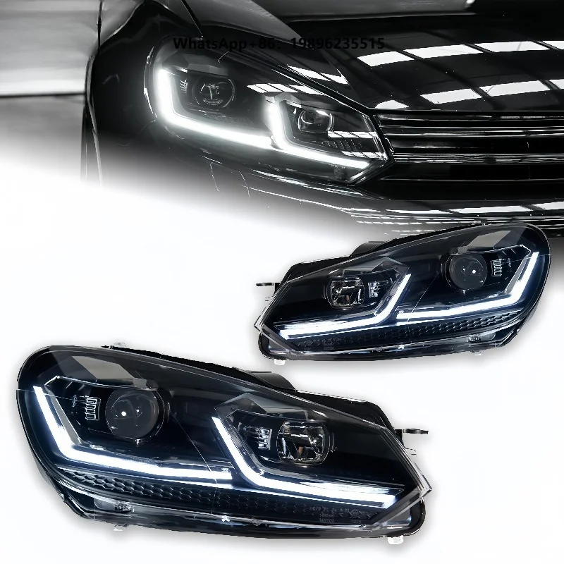 Wholesale Auto Parts  Headlight Assemblies Perfect Fit  for  Projector Lens 2009-2012  Headlights Mk6 R20