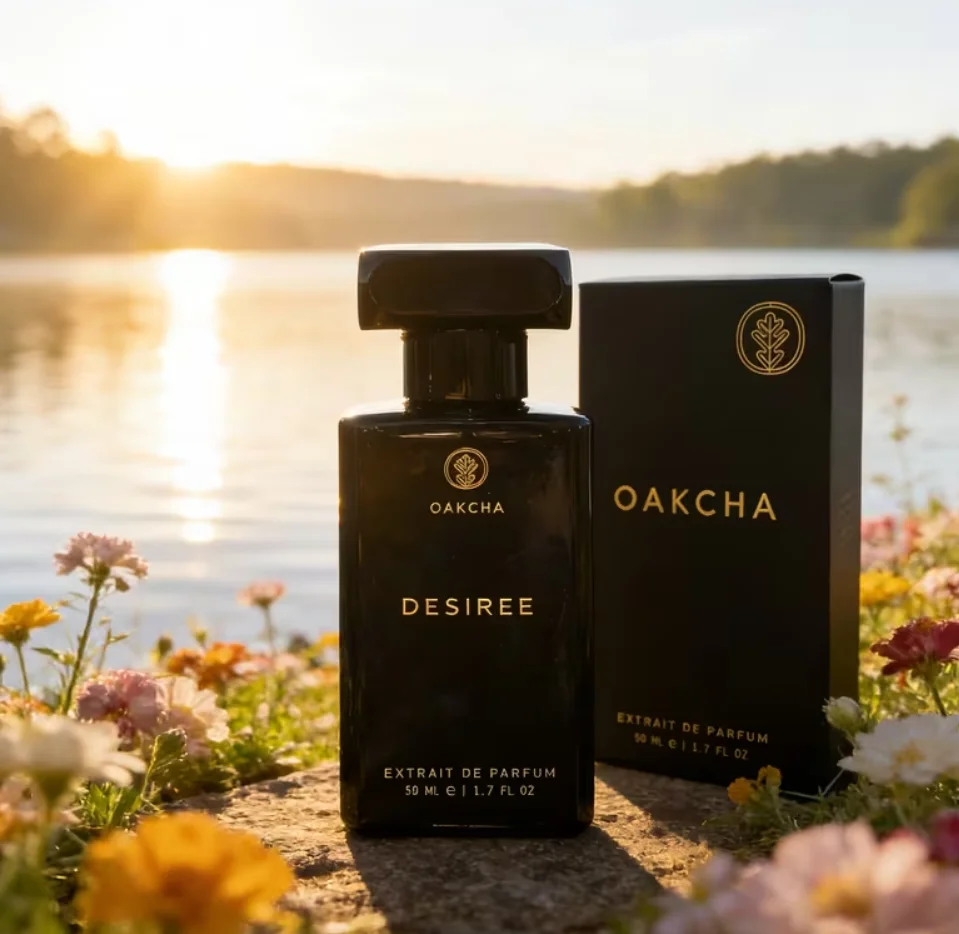 Perfume en spray OAKCHA Desiree neutro, pequeño y fácil de transportar, fragancia fresca de flores cítricas, aroma duradero.