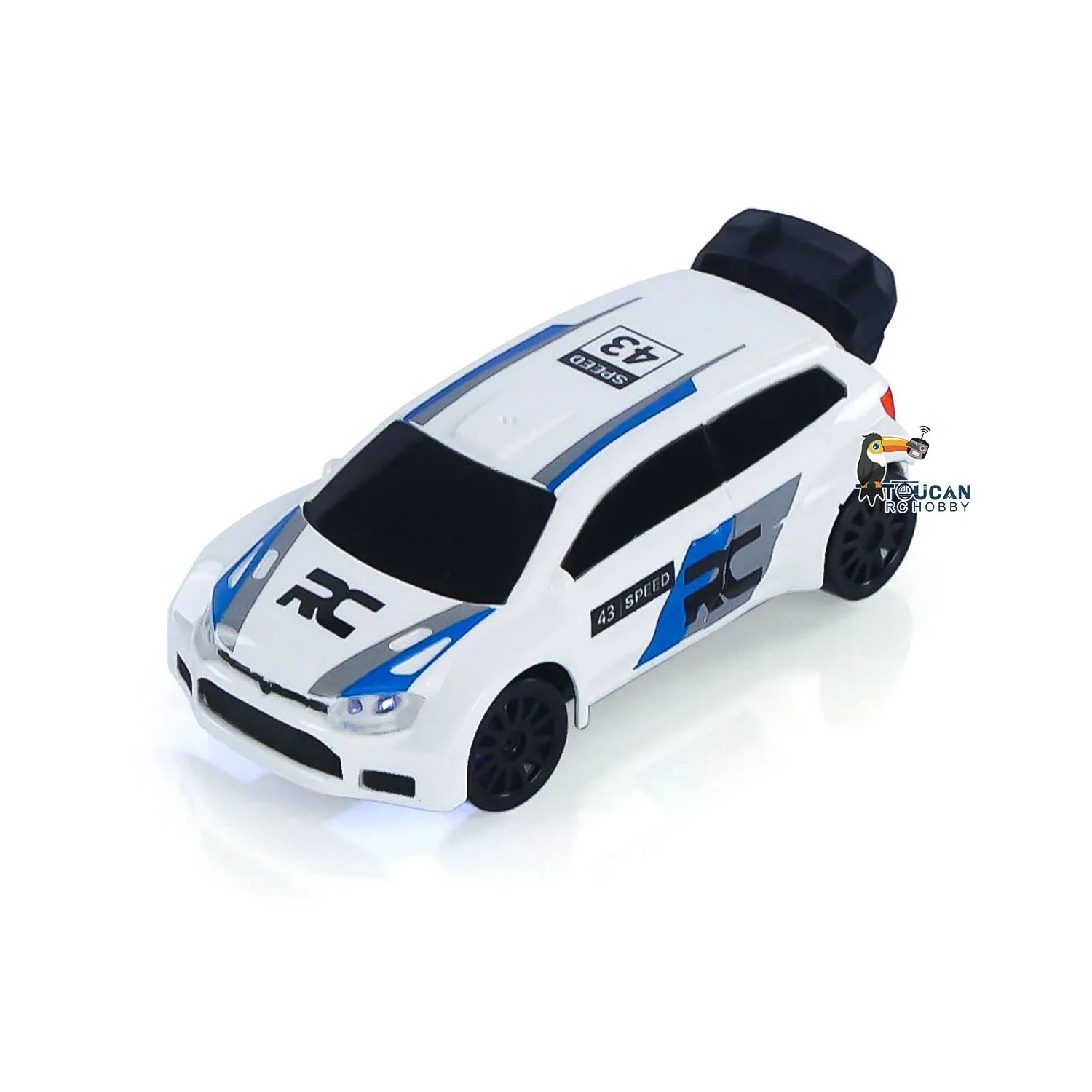 

1/43 Scale 2.4G High Speed RC Racing Car POLO 4WD Drift Vehicle RTR Ready To Run Mini Remote Control Model Toy with Battery