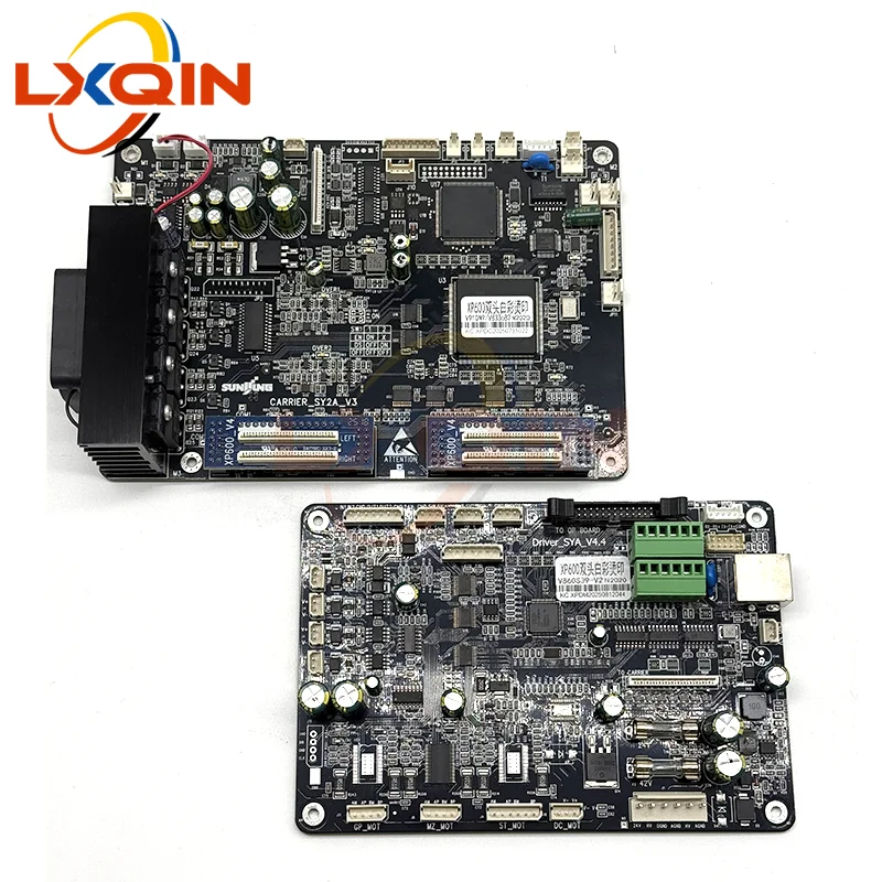 LXQIN 1Set Senyang XP600 Double Head Board Kit for XP600 CYMK+W 60cm DTF Printer