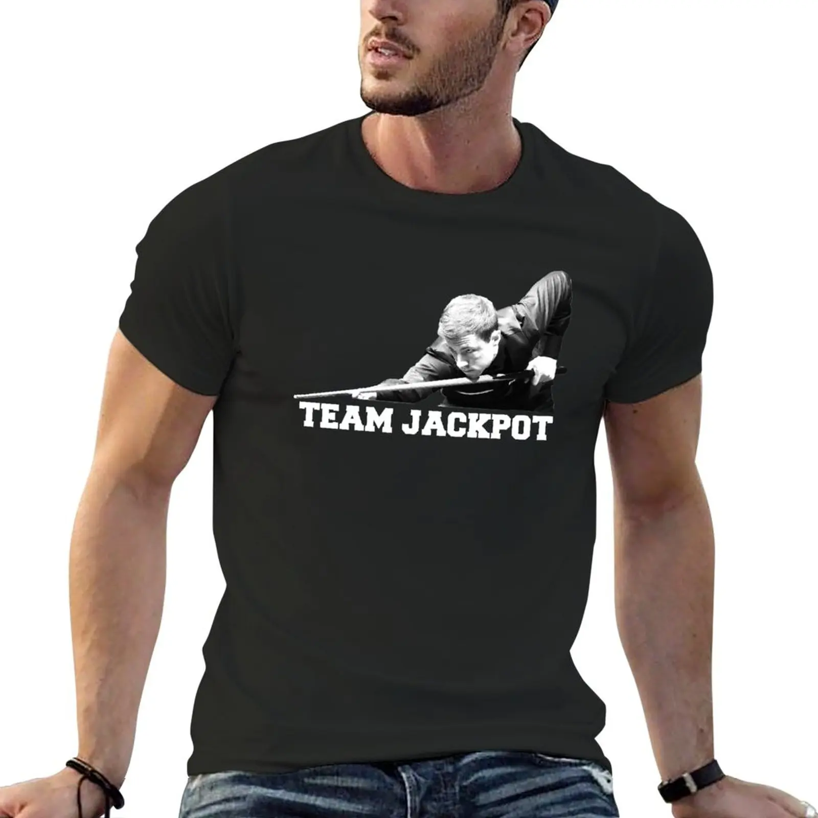 Snooker - Team Jackpot (Jack Lisowski Fans) T-Shirt blank t shirts mens graphic t-shirts anime