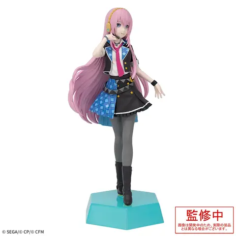 Original Äkta Modell SEGA 8x14.5cm Megurine Luka i en Värld Utan Anyone Figur Anime Figur Kollektioner Leksaker Present till Barn 8 best sales luka megurine figur - №2
