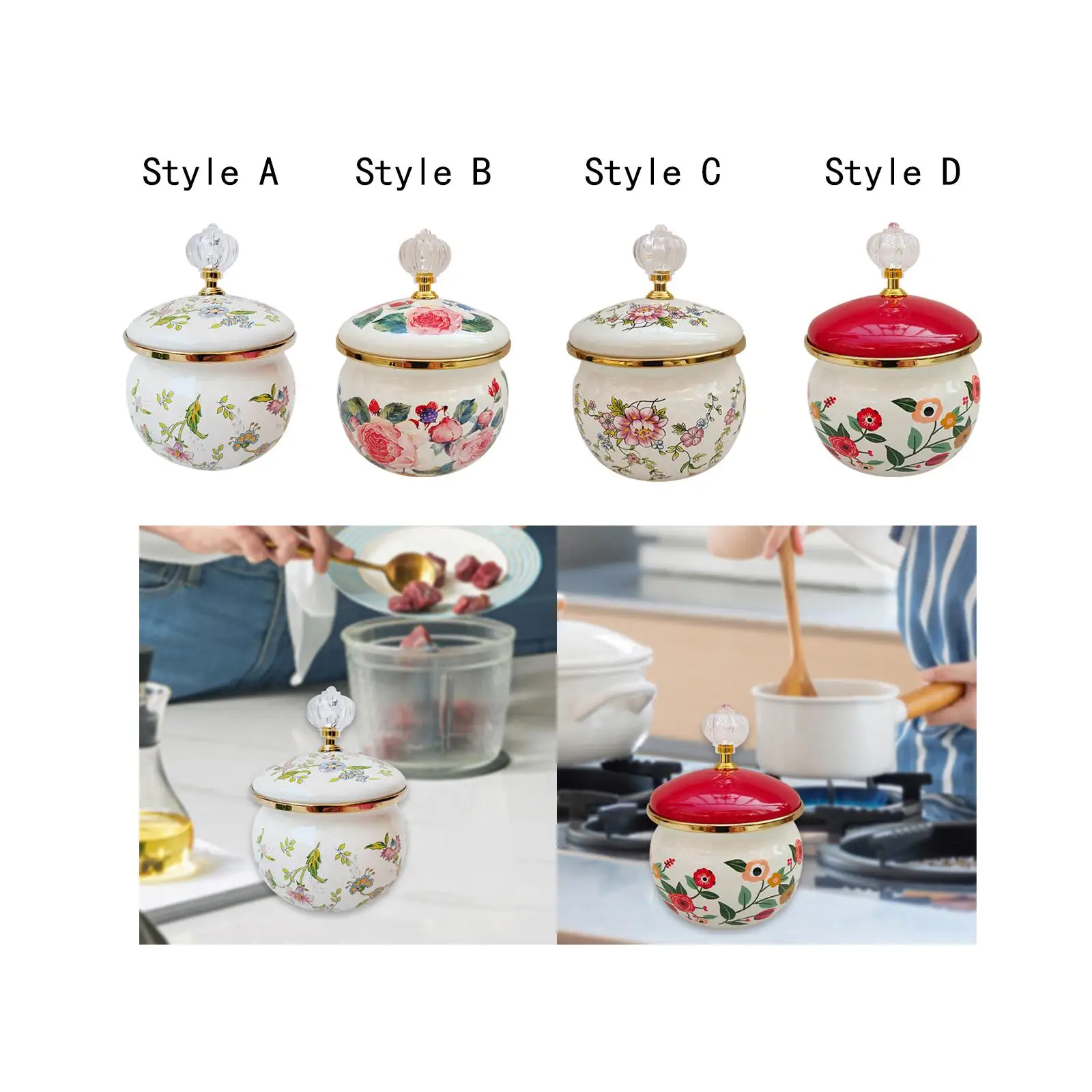 Sugar Bowl with Lid Multifuntional Kitchen Food Storage Container Tea Storage Jar for Home Coffee Bar Restaurant Kitchen