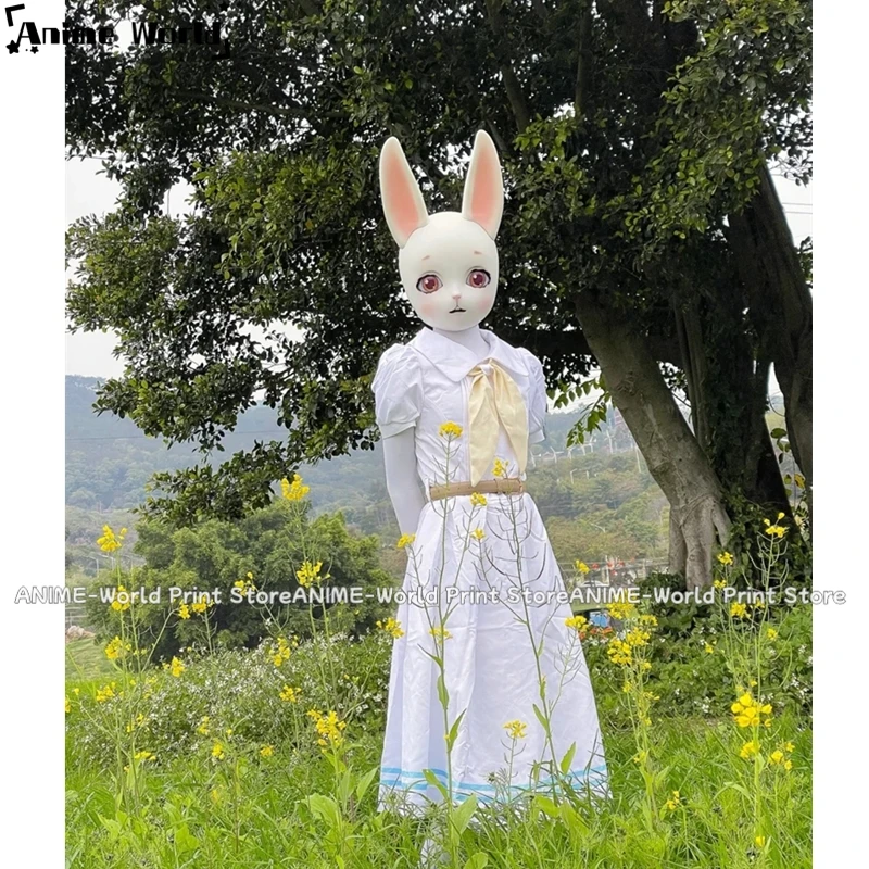 《rozmiar niestandardowy》 unisex Anime Cos BEASTARS Haru królik z krótkim rękawem kostiumy Cosplay Halloween zestawy na przyjęcie bożonarodzeniowe jednolite garnitury