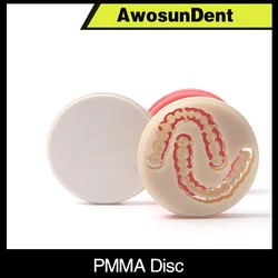 Dental Pmma Block Dental Cutting Center Vita 16 Color 14mm Thickness Disc PMMA DISK