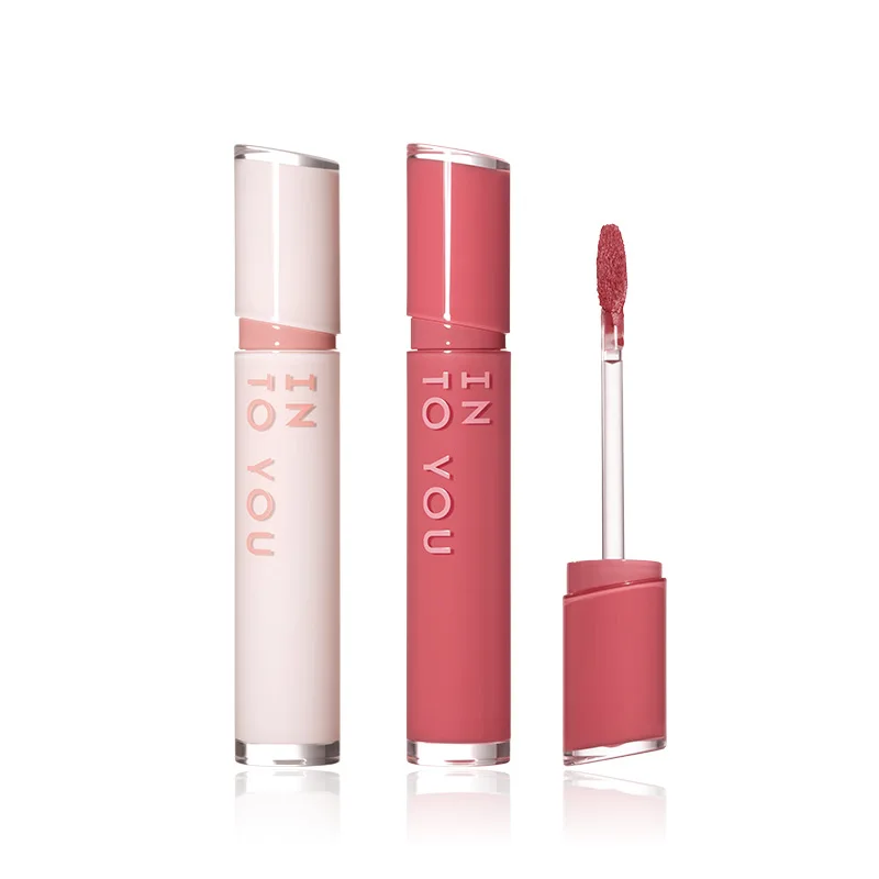 INTO YOU Glow Lip Tint et Velvet rouge à lèvres mat