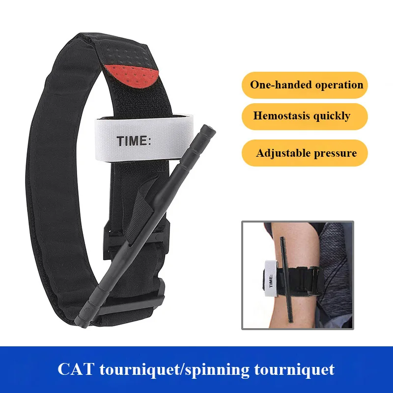 

1Pc Medical Outdoor Emergency Survival Tourniquet Fast Hemostasis First Aid CAT Spinning Tourniquet One Hand Operation