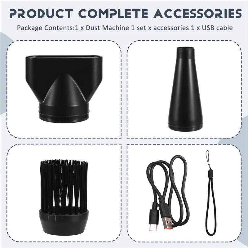 

НОВИНКА-Электрическая воздушная тряпка-130000 об/мин, бесщеточный турбовентилятор, тряпка со сжатым воздухом, беспроводная пылесборник, воздуходувка для дома, автомобиля