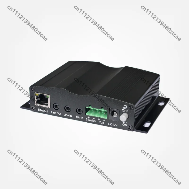 SIP Network Intercom Broadcast Audio Terminal Background Music Transmission G.711