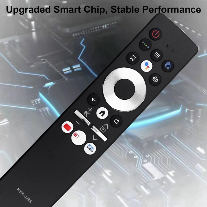 Replace HTR-U29A Voice TV Remote Control For Haier Smart TV LE43K6600SG LE50K6700UG LE58U6900UG LE65AQTS6UG LE75AQTS5UG