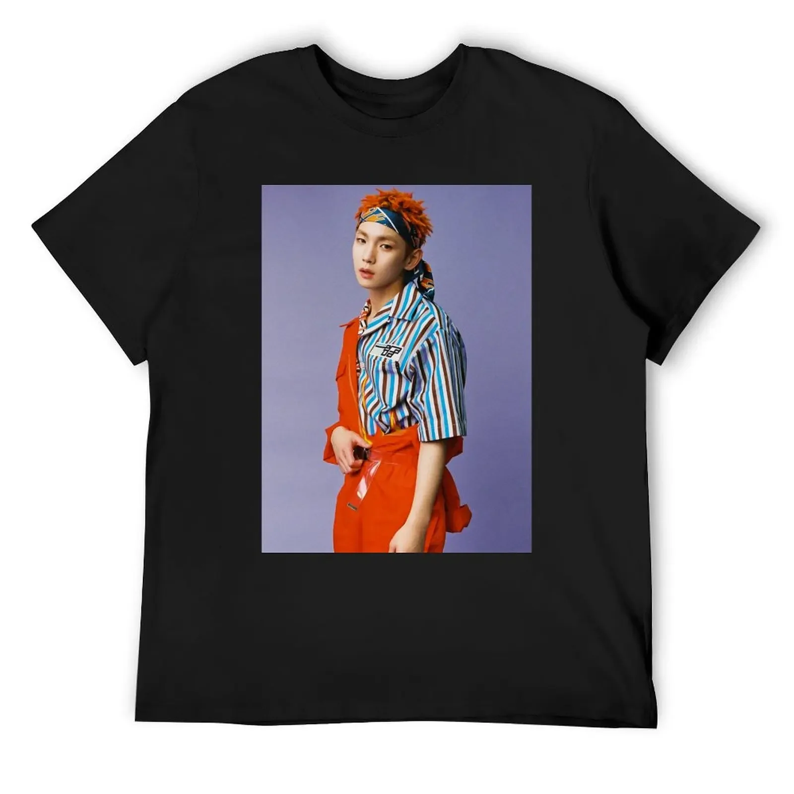 

SHINee KEY FOREVER YOURS T-Shirt Short sleeve tee heavyweights men workout shirt