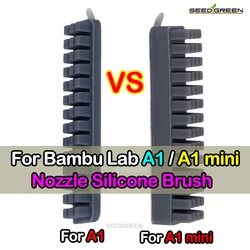 For Bambu Lab A1 MINI hotend 1/2/3/4/5/10pcs For Bambu Lab A1 Hotend kit Nozzle Silicone Brush