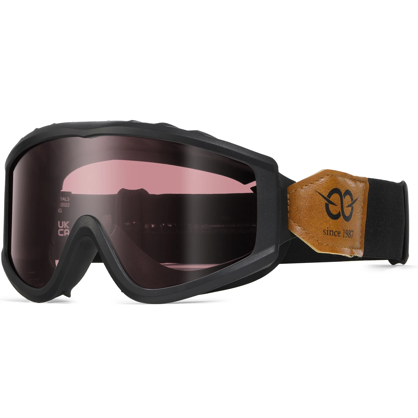 نظارات شمسية مزدوجة الطبقات مضادة للضباب للتزلج على الجليد نظارات على الجليد نظارات رياضية خارجية، نظارات ركوب الدراجات، طراز جديد تمامًا #4