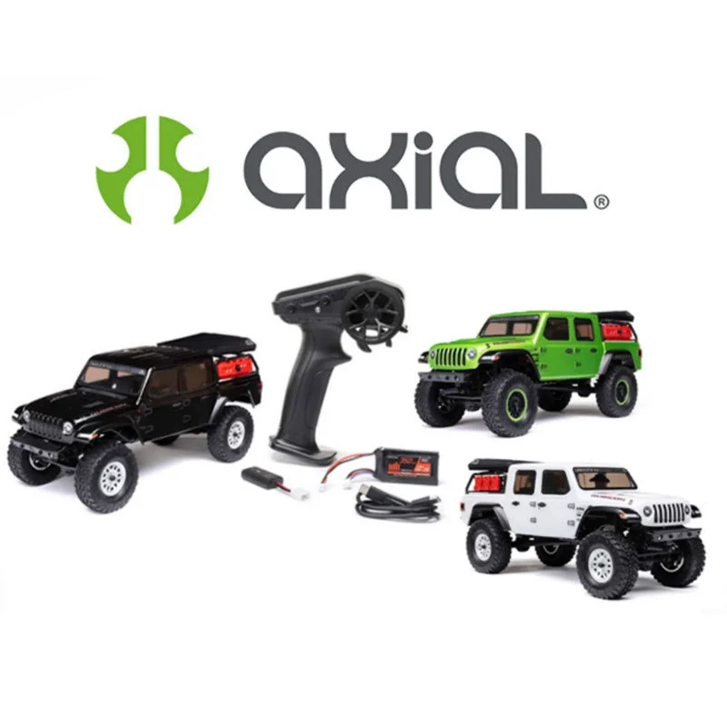 Axial SCX24 1/24 JT 글래디에이터 RTR 사륜구동 원격 조종 등반 오프로드 차량 AXI00005 V2