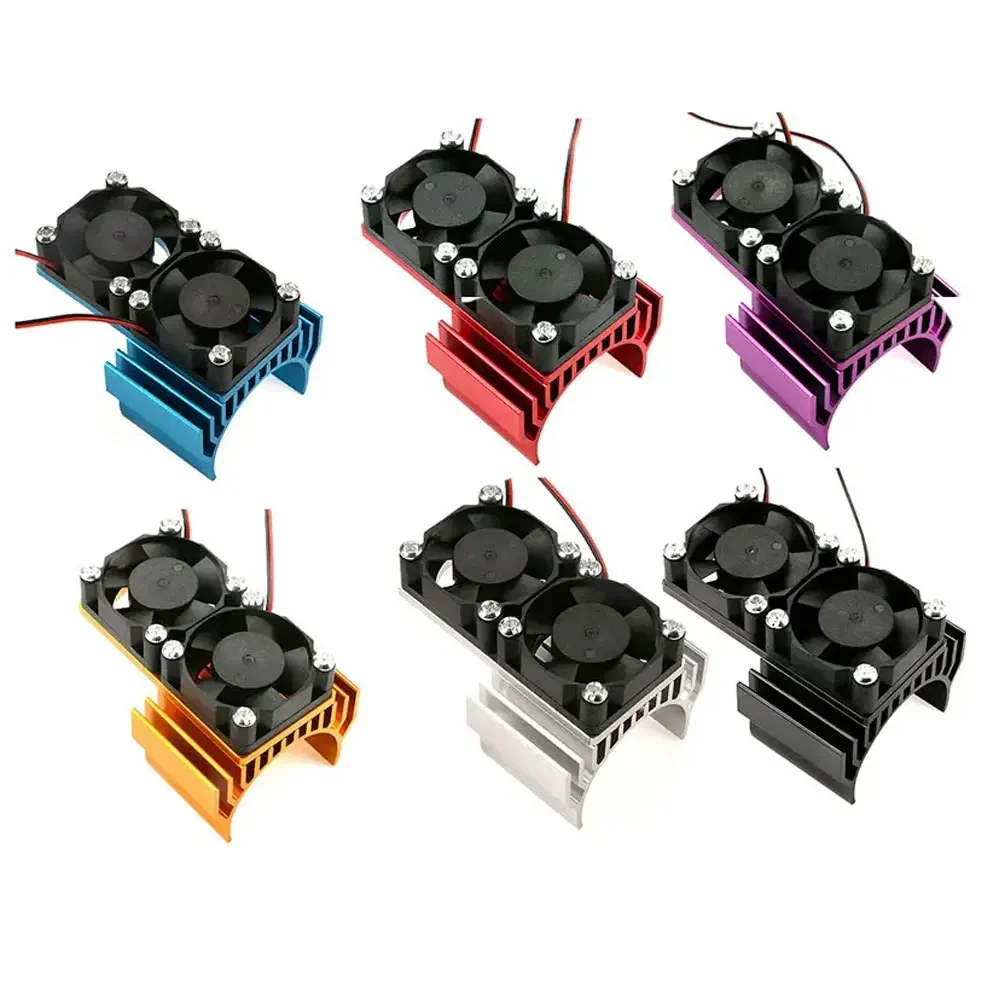 540 3650 3660 3670 Motor Koellichaam Cover w/Koelventilator Heatsink RC Onderdelen Borstelloos Aluminium Elektrisch 1/10 Voor HSP Himoto Redcat