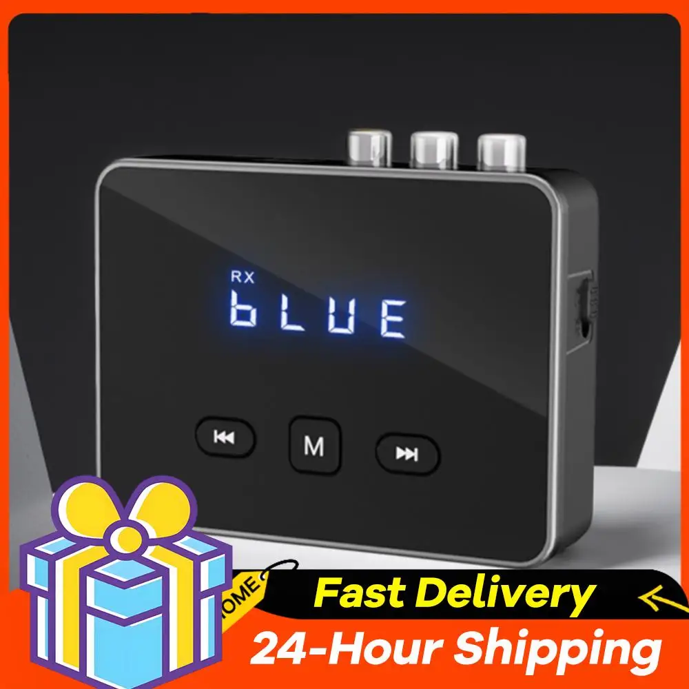 BT 5.4 Receiver Transmitter AUX 3.5mm Jack RCA Optical BT Audio Adapter BT Adapter for TV/Car/PC/Home Stereo/Speakers