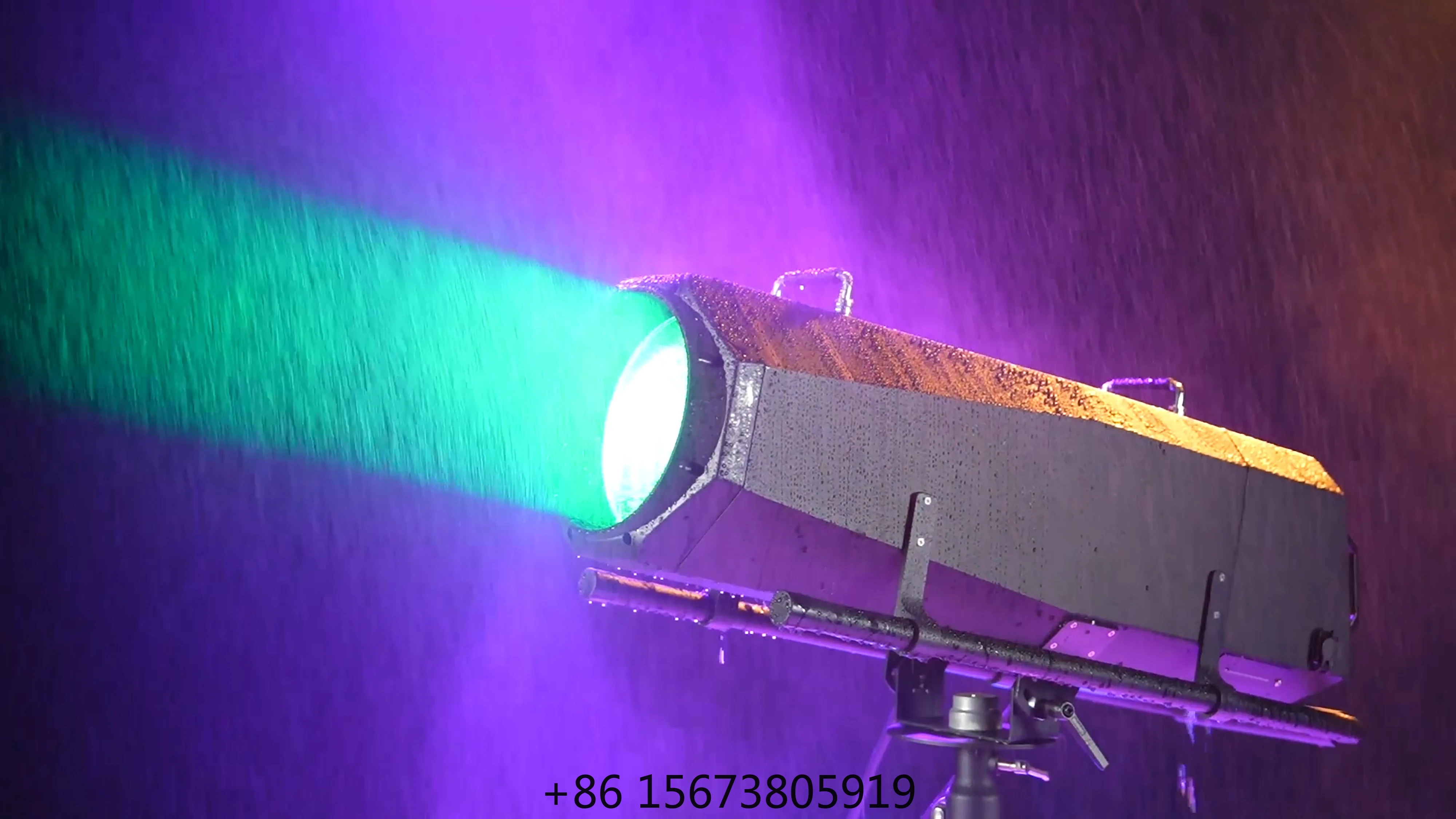 Coloefullight High Power Bright LED 1200W/1000W RGBW IP65 Follow Spotlight Projector Light for Wedding Party Disco Stage DJ
