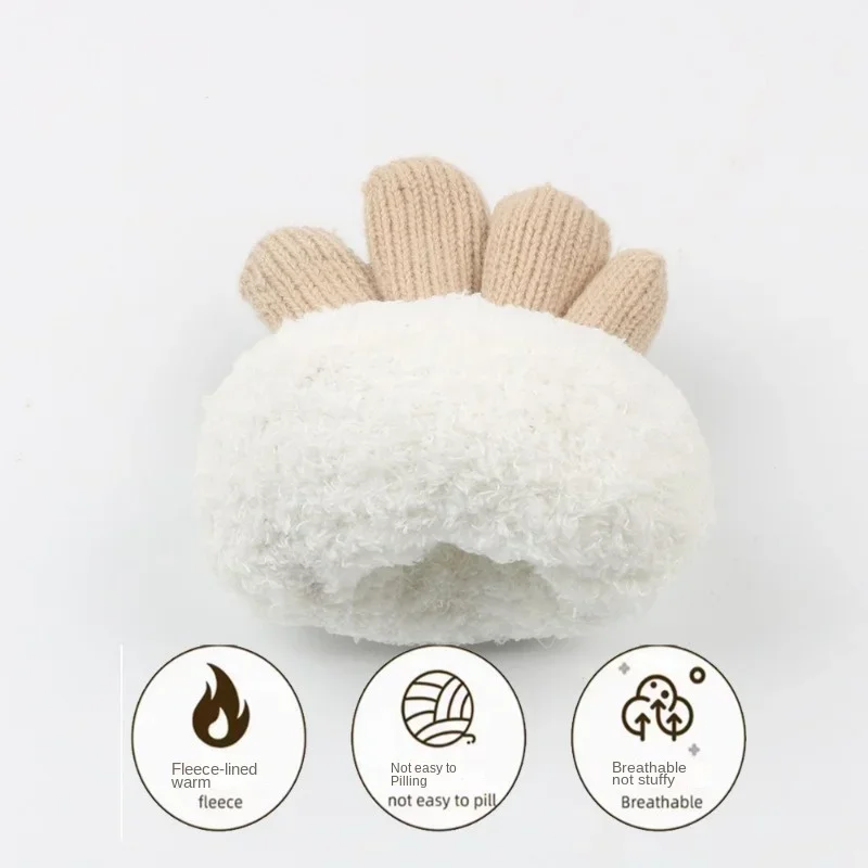 الجديد الشعبي العملي الصوف الشتاء محبوك متعدد المشاهد الدافئة ركوب سميكة إصبع قفازات شاشة لمس