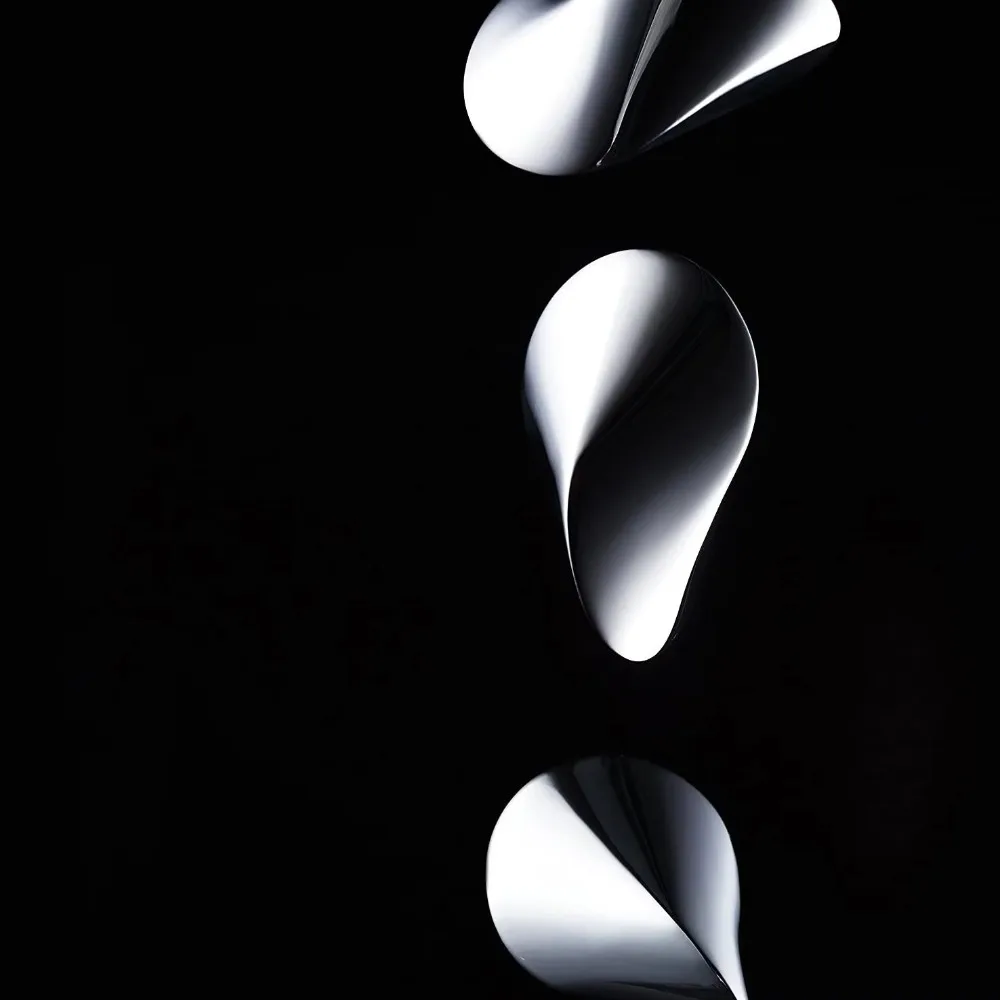 Stainless Steel Oloid Stress Relief Ball Fidget Toy Hand Rotation Relaxation Sphere Anti Anxiety Decompression Toy