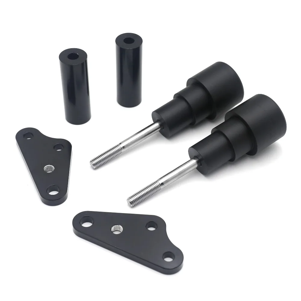 

Защитные ползунки с алюминиевой рамой для мотоцикла, черные для Suzuki DRZ400S/SM 2000-2025 гг.