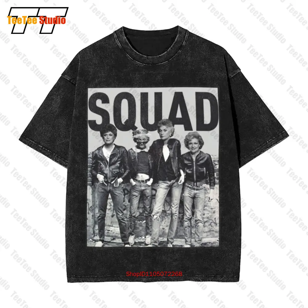 Винтажная футболка большого размера Golden Girls Squad 80S Sitcom TV Show Dorothy Blanche Rose WH16