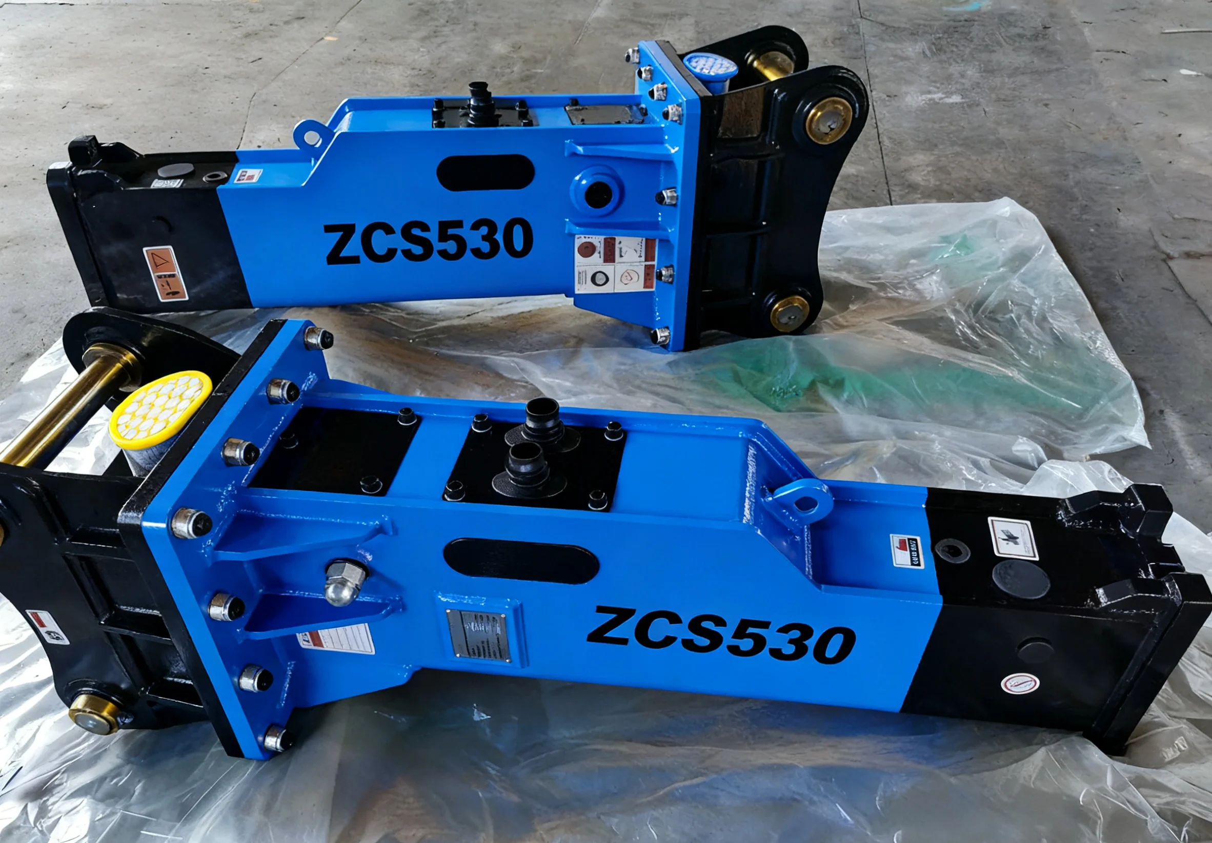 Escavatore Terna 53/68/75mm Scalpello Martello per pietra demolitore idraulico per la rimozione della base dell'attrezzatura per la distruzione dell'edificio