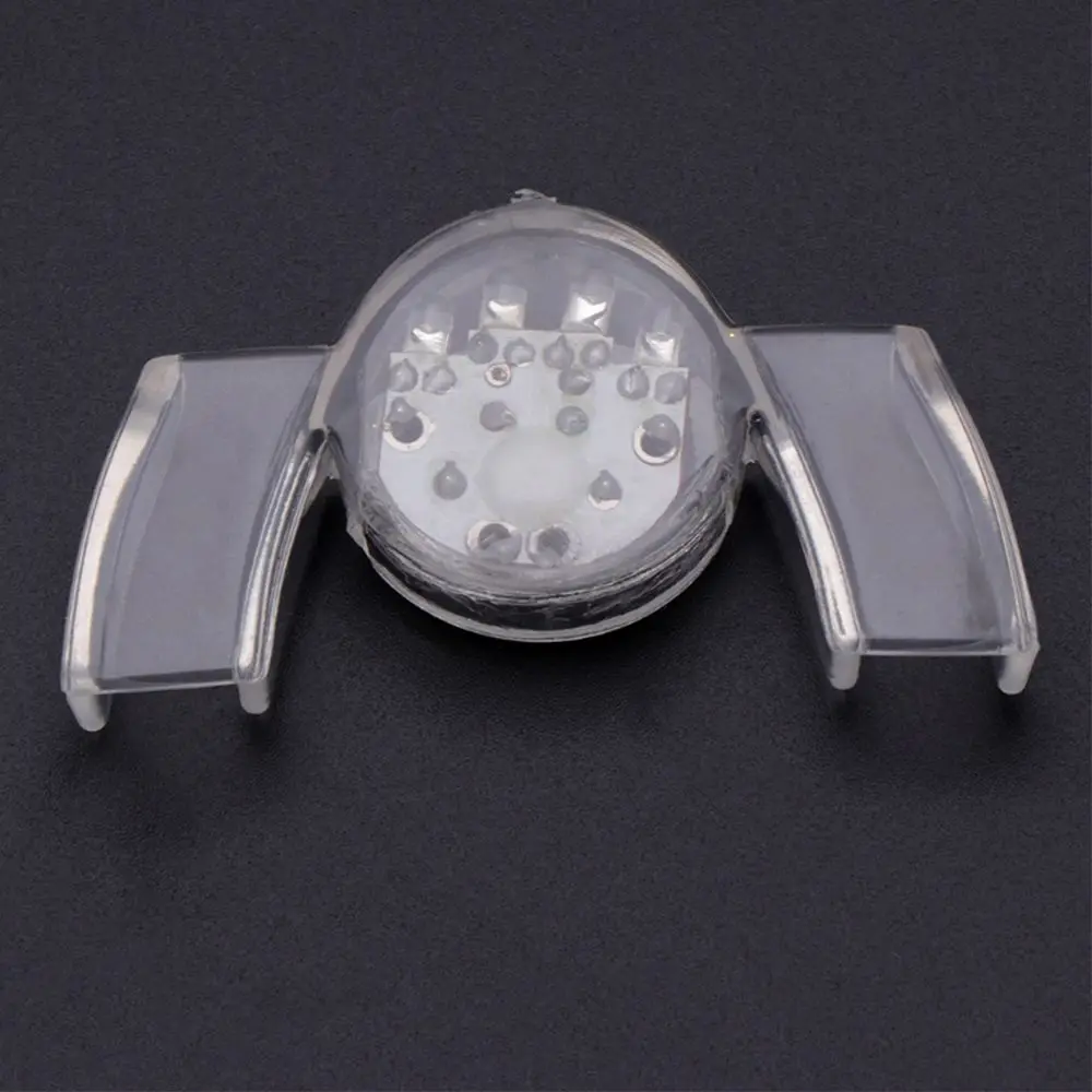 Cadeau drôle fête enfants festif LED Flash bouche bretelles lueur dent jouets lumineux