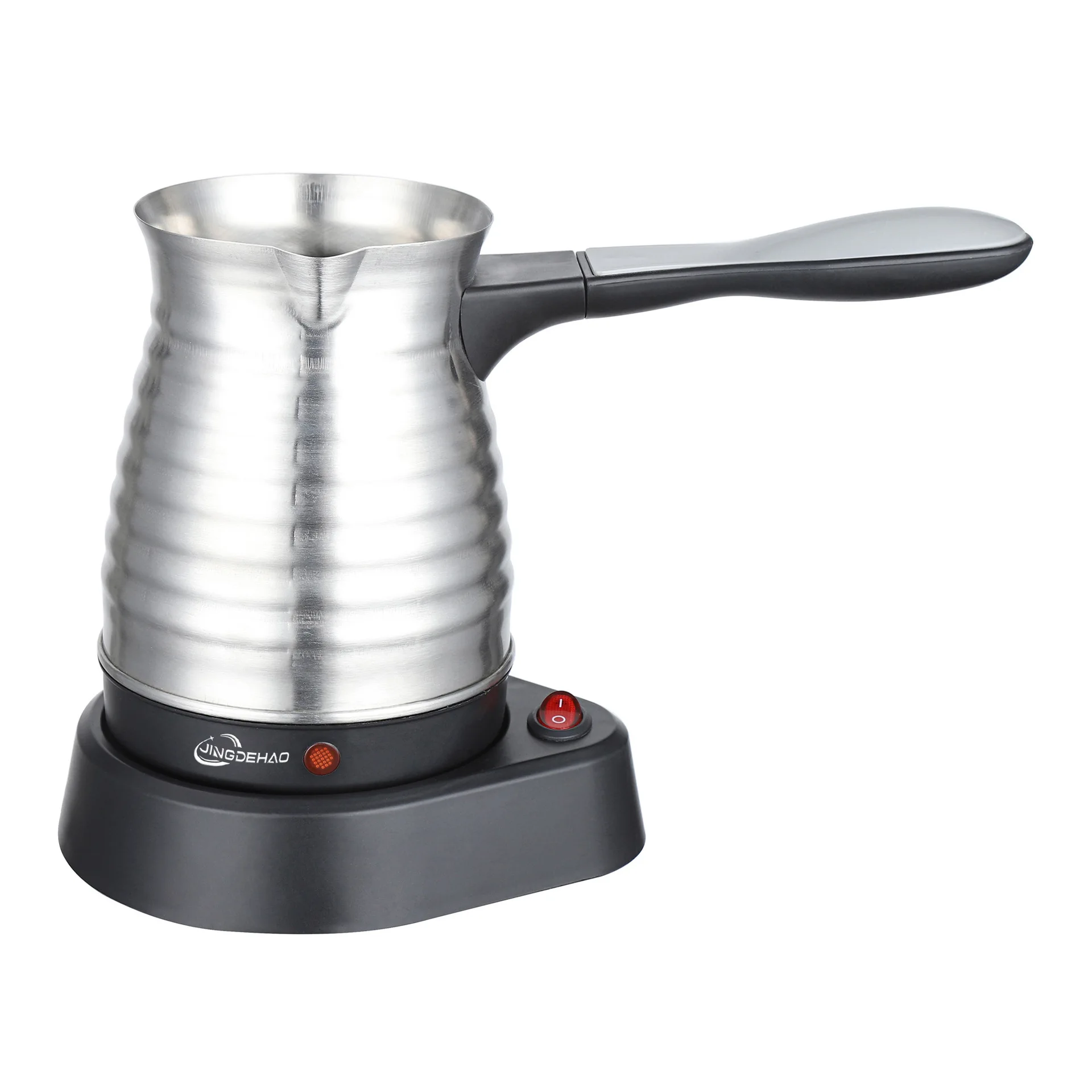 ステンレス鋼電気コーヒーポット家庭用小型ハンドブリューコーヒーマシンポット電気クイックブリューコーヒーポット