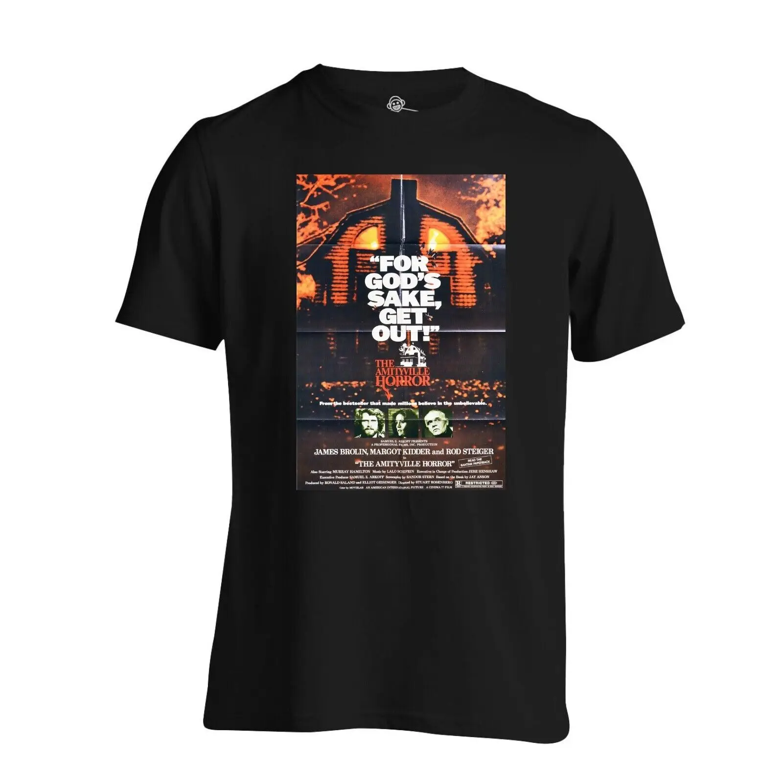 The Amityville Horror 1979 T Shirt Classic Movie Film Poster Print