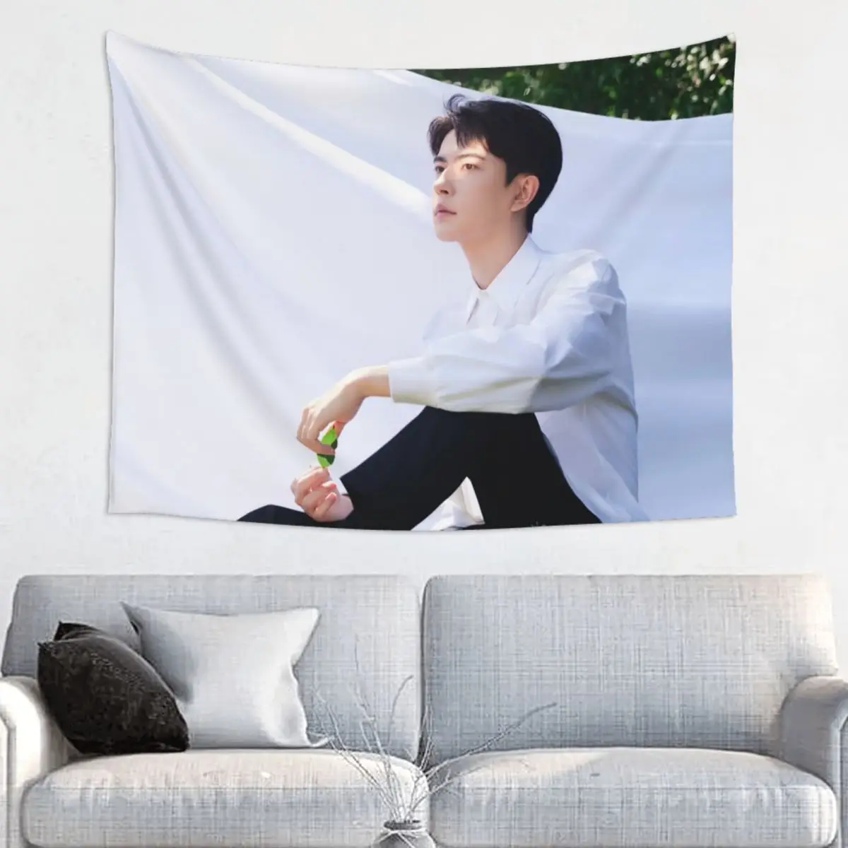 Yu Menglong TV A Love Story of Oiled Paper Umbrella Life After Life,Blooms Over Blooms Background Hanging Wall Cloth Tapestry