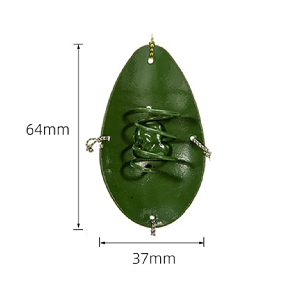 Langlebige hochwertige brandneue Köder Käfig Puncher 1 pc 13x9x3cm Feeder Haken sinkende grüne Linie Gruppe Outdoor-Angeln