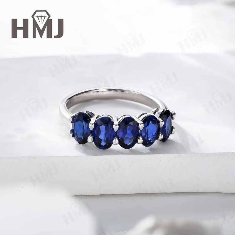 Vintage-Ringe mit Weißem Moissanit, Rubin, Saphir, Kolumbianischer Ovalschliff, 925 Sterling Silber Ehering, Schmuck für Damen, Anhänger, Nicht Verblassend – Detail 8