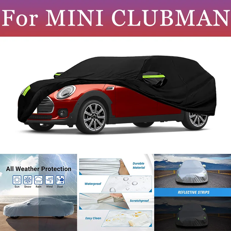 

Exterior Car Cover Outdoor Protection Full Car Covers Snow Cover Sunshade Waterproof Dustproof For MINI CLUBMAN Accessories