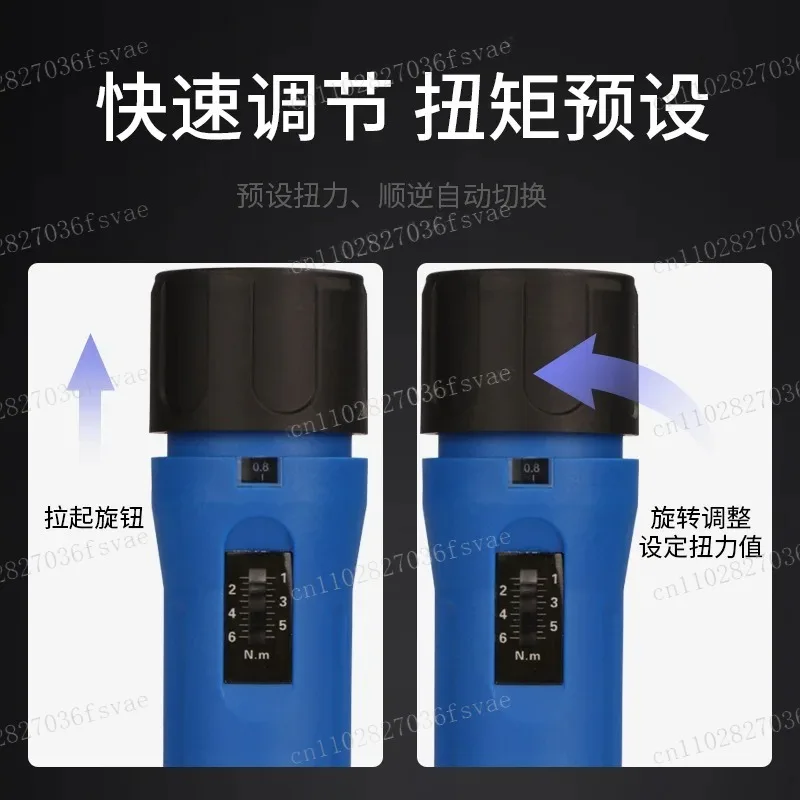 Immagine 4: Cacciavite Dinamometrico Manuale con Indicatore di Coppia Regolabile Automatico