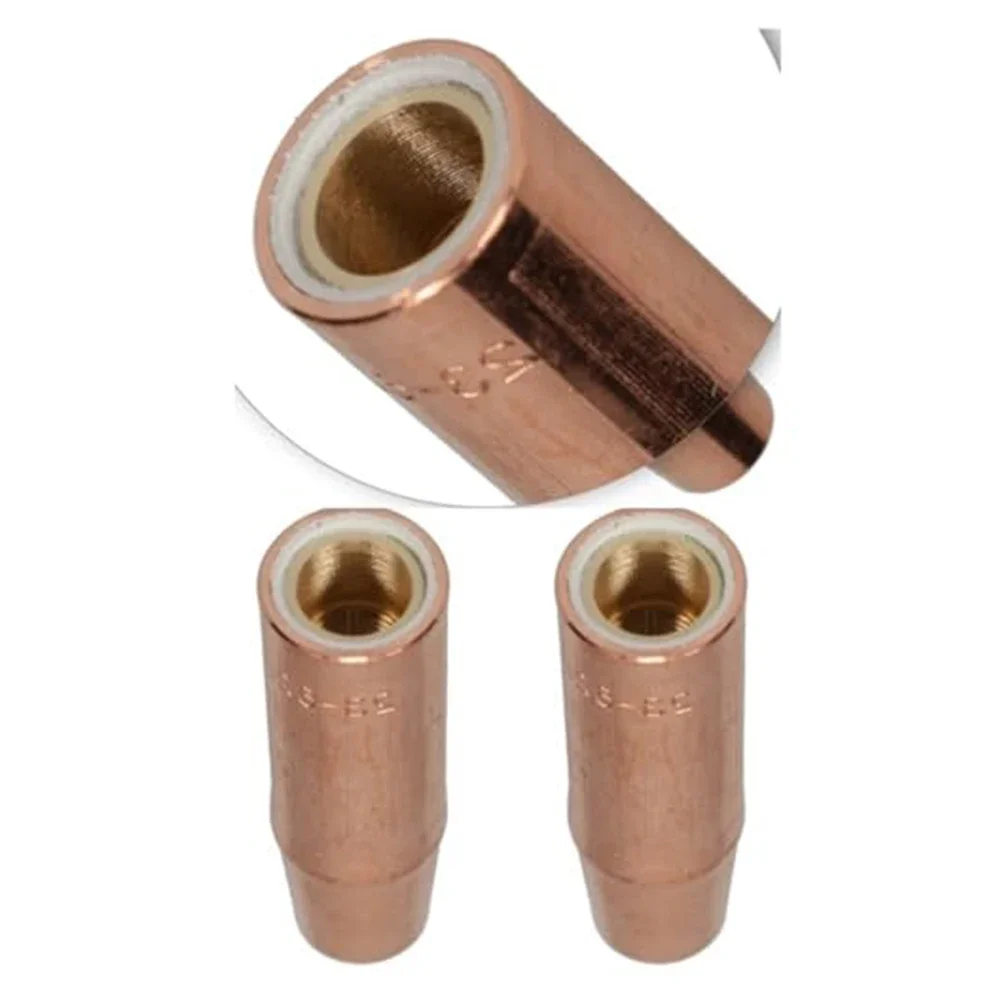 2362 Mig Welding Nozzles 58 Inch Bore Diameter 5pcs Compatible with For Lincoln For Magnum 200 300 400 and 52FN Diffuser