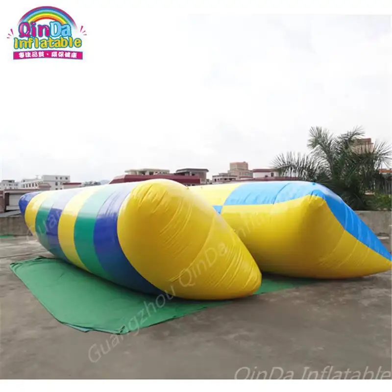 China Manufacturers Air Bouncer Inflatable Trampoline, Inflatable Water Blob Inflatable Water Catapult,Jumping Air Bag