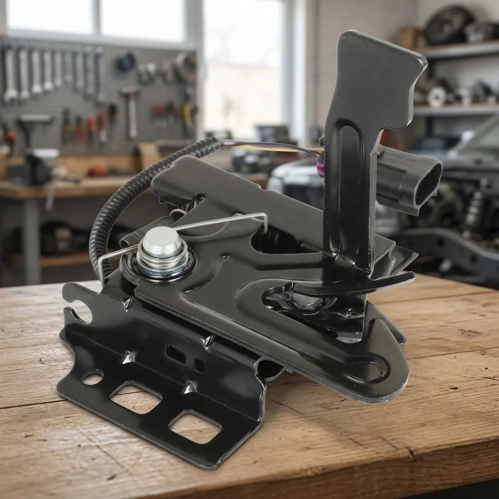 Vehicle Latch System Engine Hood Latch For Vehicle Maintenance Black Finish OEM Style Design Easy Installation