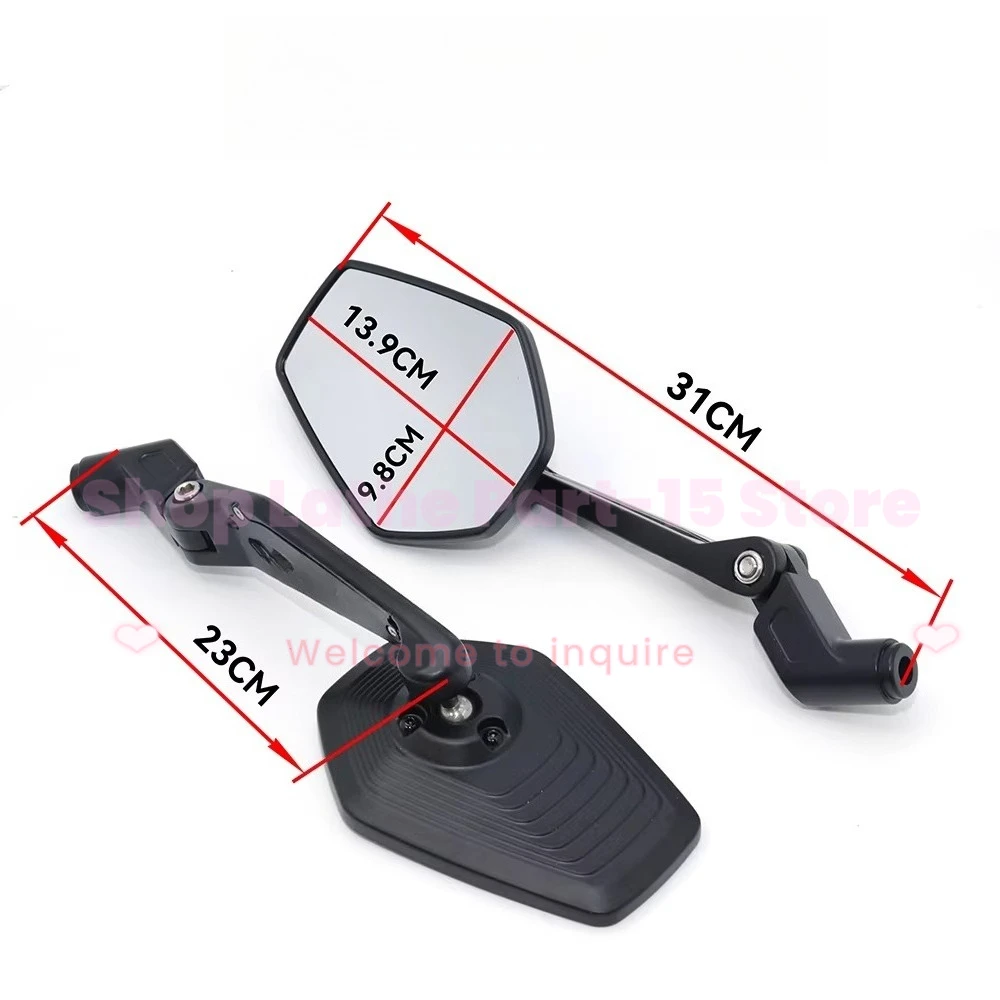 

For 703F 525X DS625X Excelle 625X Multi-model Motorcycle Rally Aluminum Alloy Folding Rearview Mirror
