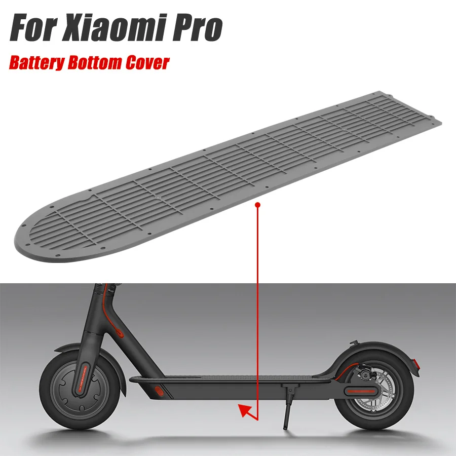 Scooter Bottom Battery Cover Anti-Collision Guard Chassis Waterproof Battery Guard Plate for Xiaomi M365 Pro 1S Electric Scooter