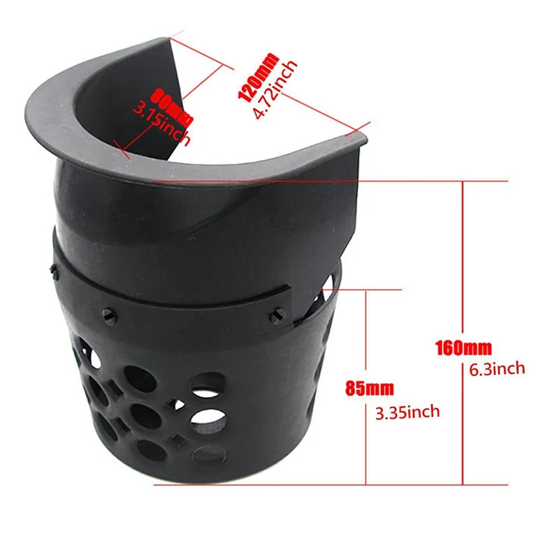 

Space Saving Sturdy Billiard Table Ball Hole Pocket Table Accessories 6X Billiard Pool Table Pockets Billiards Supplies