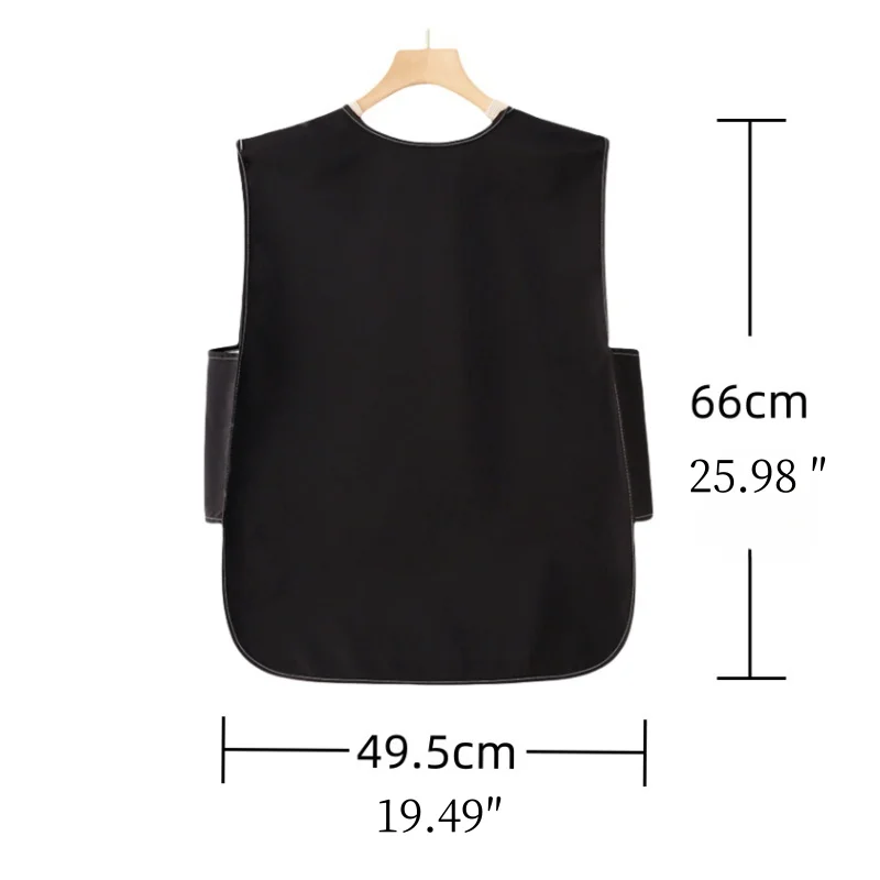 Waterproof Vest Women\'s Waterproof Apron Pet Shop Waistcoat Hair Salon Uniform Men\'s Hairdresser Smock Gardening Work Clothes