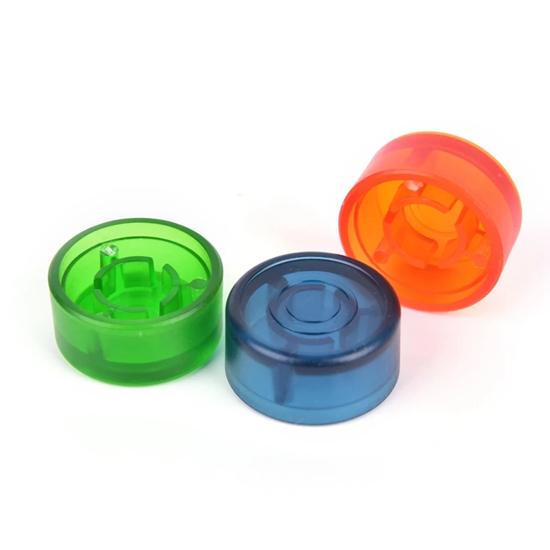 20 قطعة تأثير دواسة حماية قبعات القدم غطاء مسمار غطاء حماية للجيتار الملونة تأثير الغيتار دواسة Footswitch توبر #4