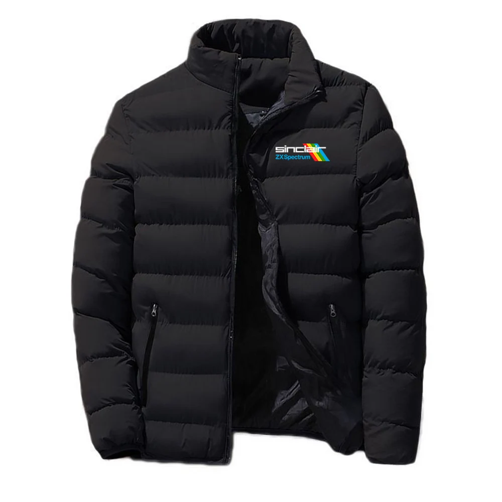 2025 hombres impresión nuevo Sinclair Zx Spectrum otoño e invierno cálido alta calidad ocio Harajuku Chaqueta de algodón con capucha Top