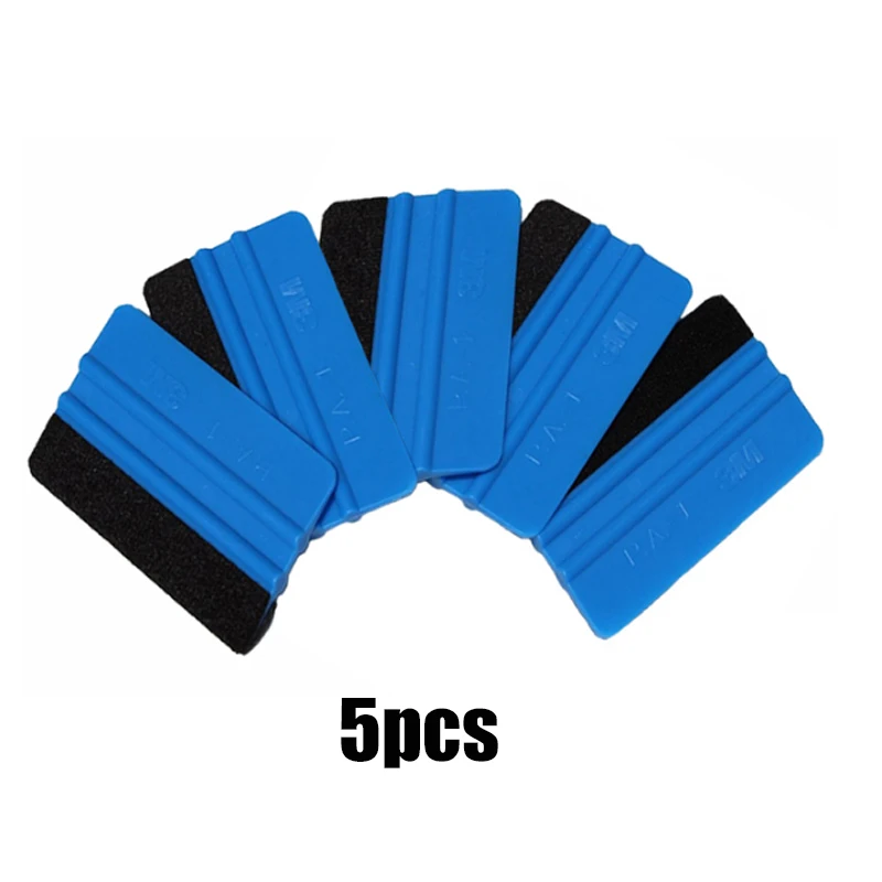 1/10 stücke Auto Aufkleber Film Installieren Rakel Vinyl Carbon Faser Auto Wrap Schaber mit Filz Rakel Werkzeug Film Verpackung werkzeuge 10 cm