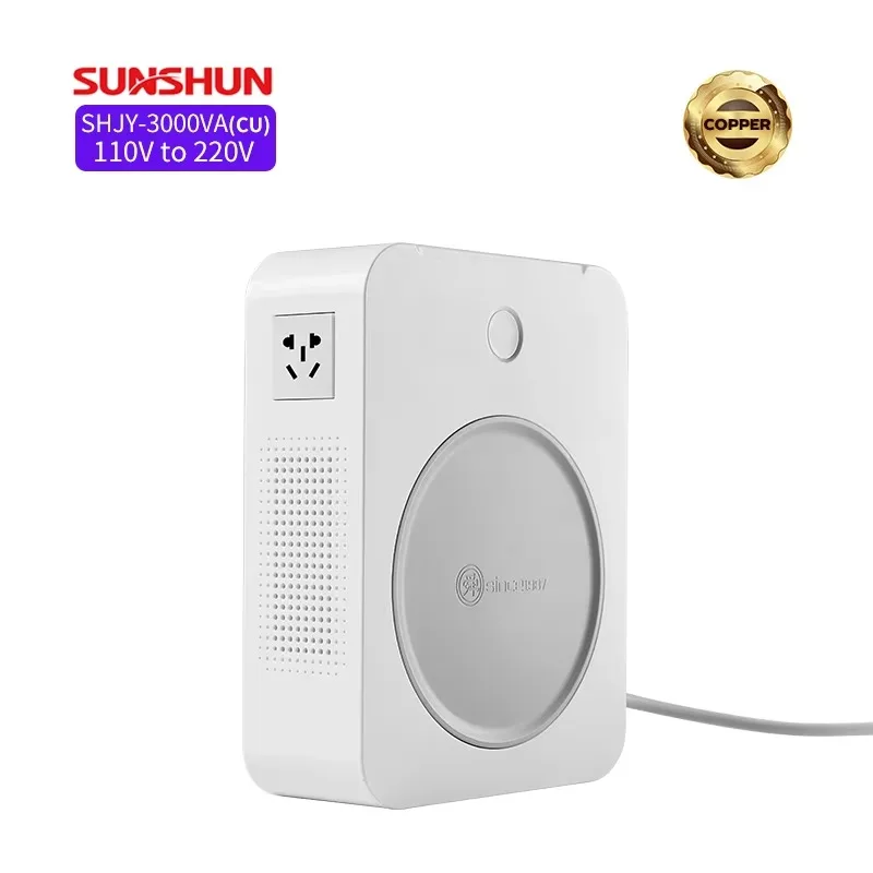 

3000W Aluminum Winding Single Phase Toroidal Power Transformer 110V-220V Voltage Converter 3000VA 50Hz 60Hz