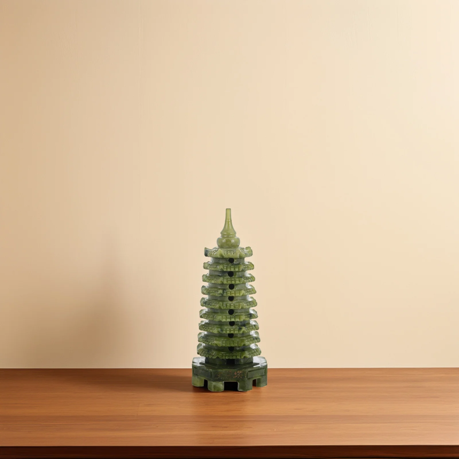

Wenchang Layers crafted Desk Decor Pagoda Model Home Artificial Miniature Pagoda Figurine Office Artware
