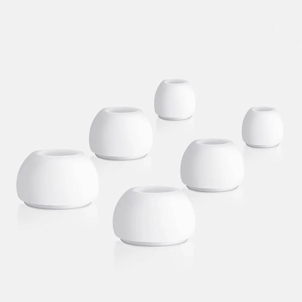 

Ear Buds Earplugs Earphone Caps Cover Noise Reduction Eartips White Headphone Earbuds Case